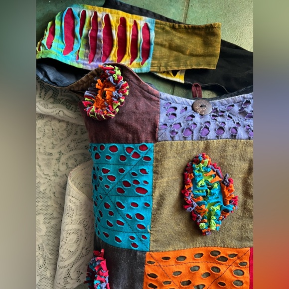 Made In Nepal :: Large Hippie SAK - Picture 3 of 16